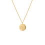 Vedder & Vedder ketting Birthflower November Goud Verguld
