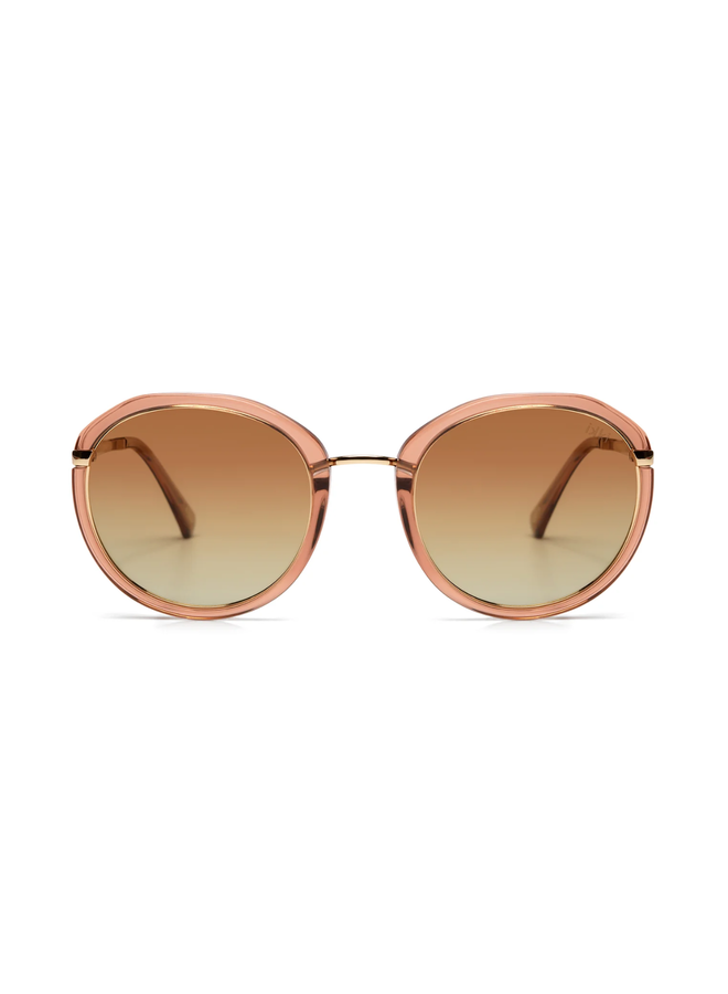 iKKi zonnebril Jill 74-1 Transparent Pink/Gradient Brown