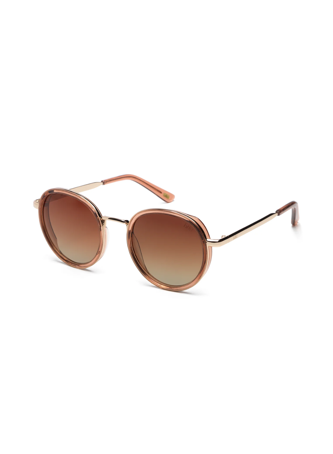 iKKi zonnebril Bibi 36-1 Transparent Pink/Gradient Brown