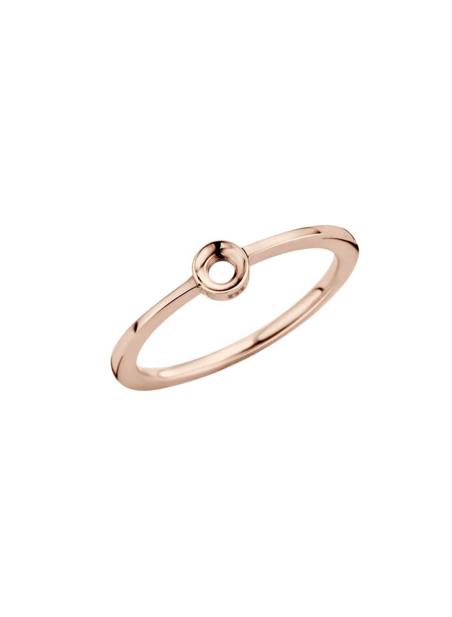 Melano Twisted ring Petite Rosékleurig