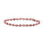 Sparkling Jewels armband Interstellar Pink Rhodonite Goudkleurig