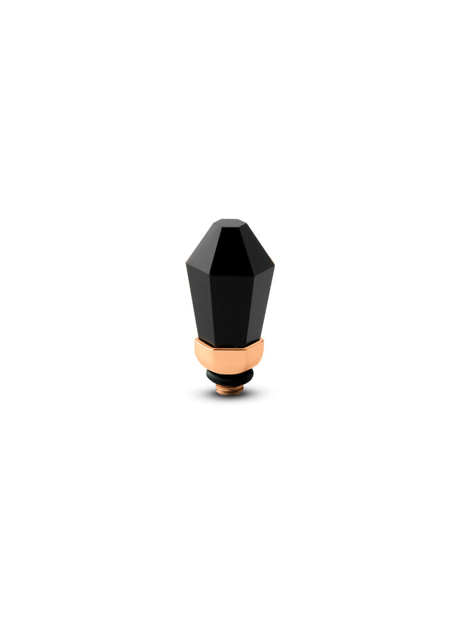 Melano Twisted meddy Icle Black Rosékleurig