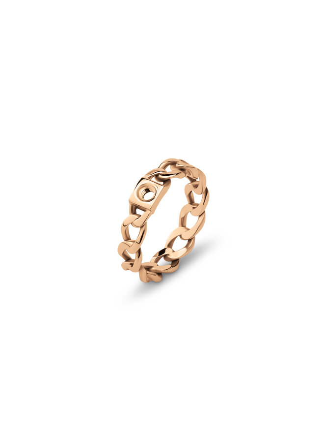 Melano Twisted ring Tessa Rosékleurig