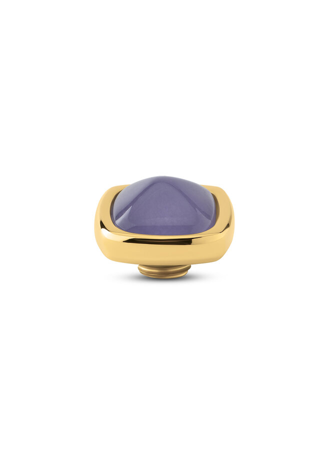 Melano Vivid meddy Boxy Gem L. Purple Jade Goudkleurig