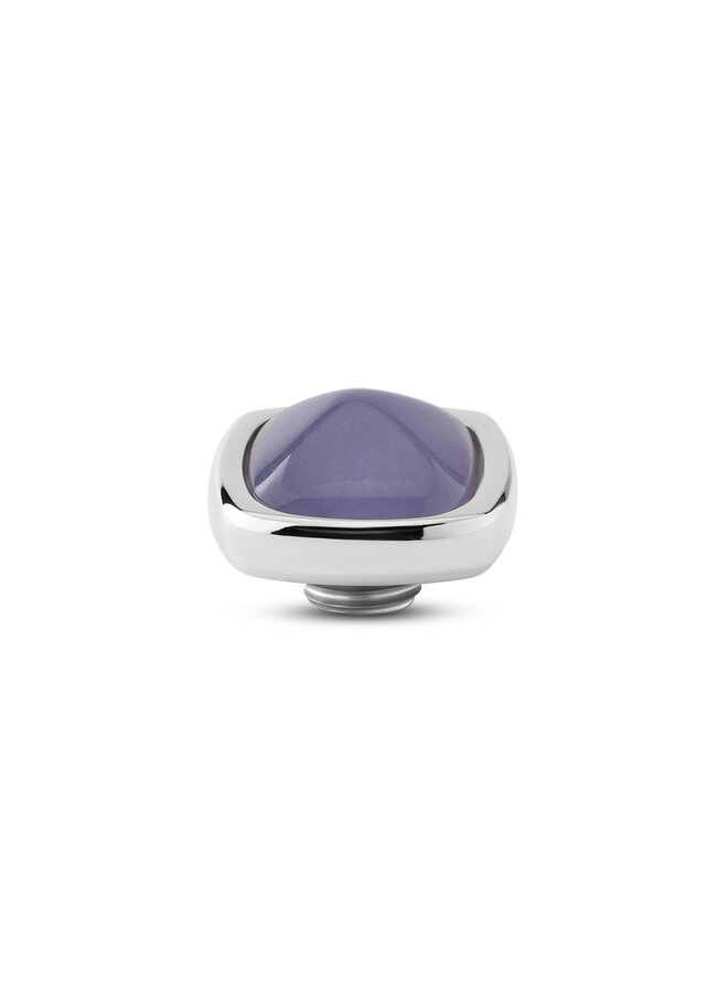 Melano Vivid meddy Boxy Gem L. Purple Jade Zilverkleurig