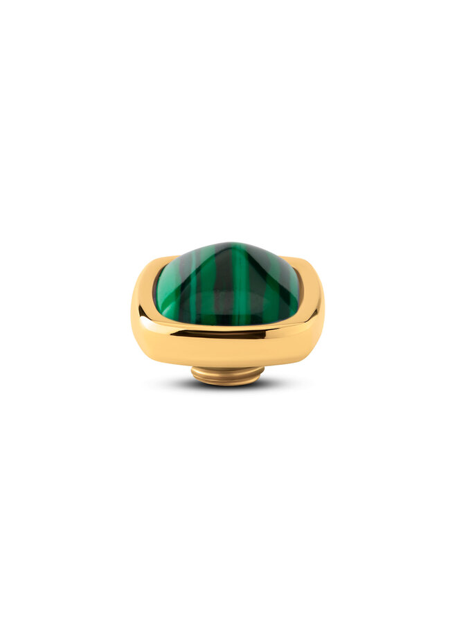 Melano Vivid meddy Boxy Gem Malachite Goudkleurig