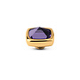 Melano Vivid meddy Boxy CZ Purple Goudkleurig