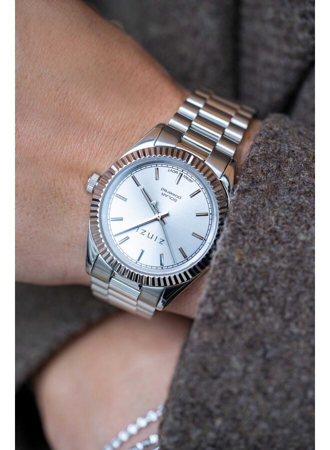 Zinzi horloge Solaris ZIW2102 Zilverkleurig