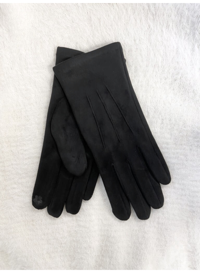 P-Modekontor handschoenen 5920500-9 Zwart