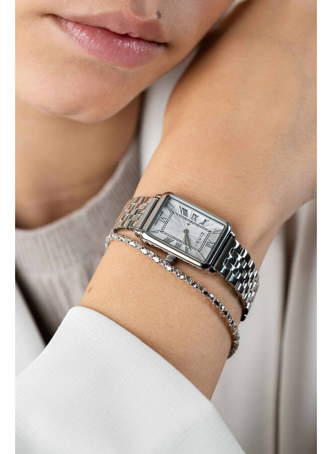 Zinzi horloge Elegance ZIW1906 Zilverkleurig