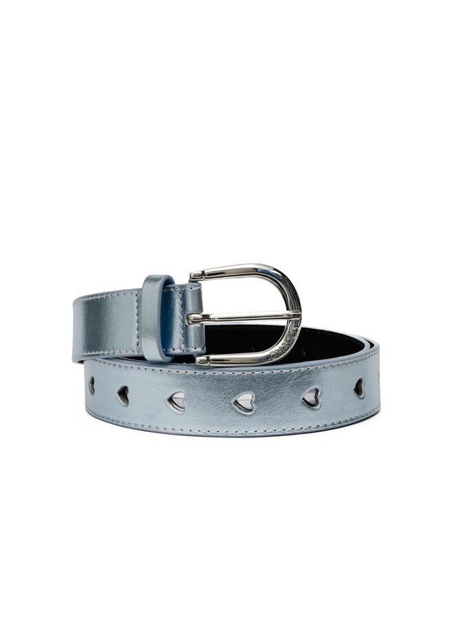 Riem Cut It Out Heart Light Blue Metallic