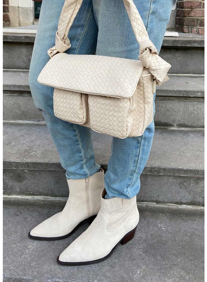My Jewellery tas Structuur Beige