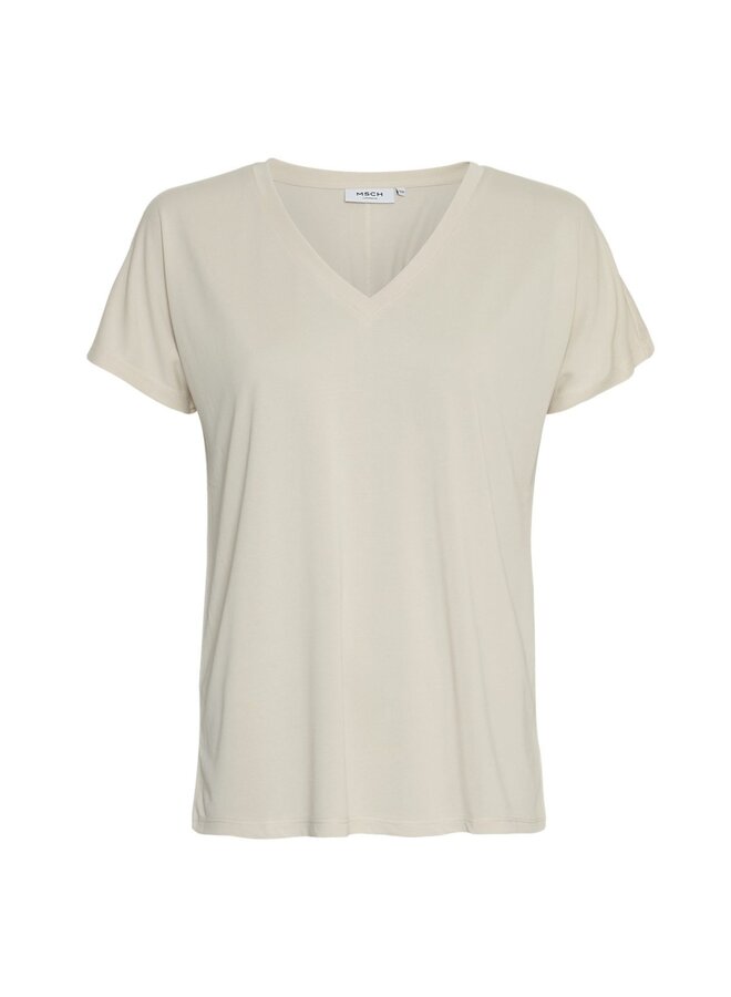 T-shirt Fenya V Oatmeal