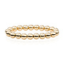 Sparkling Jewels armband Saturn 8 mm Goudkleurig