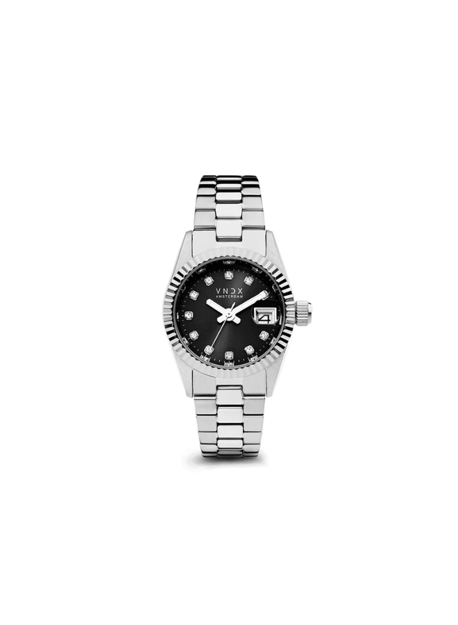 VNDX horloge Dare Devil XS MS43002-01 Zilverkleurig/Zwart