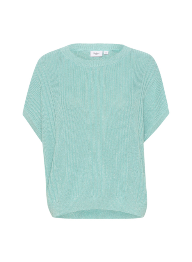 Top DezraSZ Pastel Turquoise