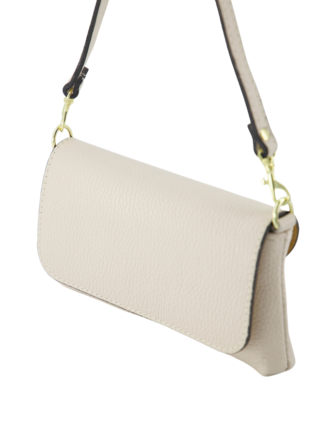 Jewelz tas Lara Classic Grain Ecru/Goudkleurig