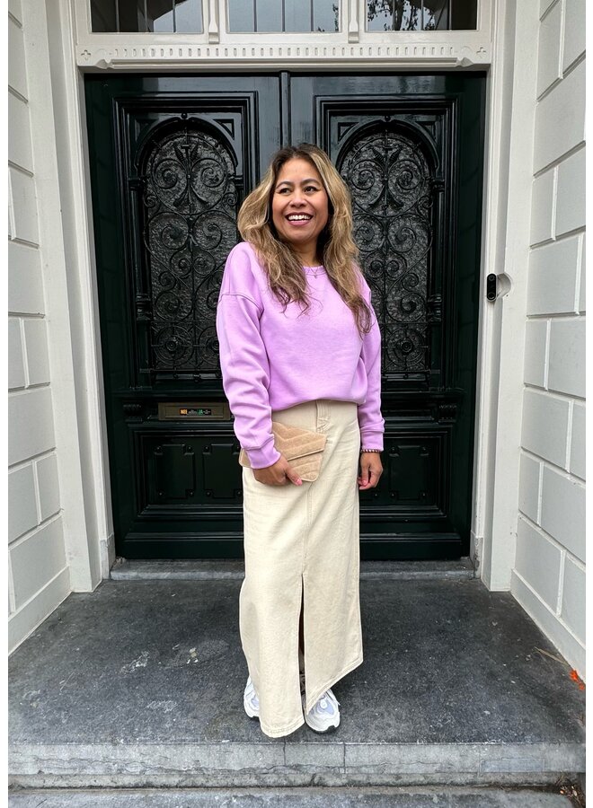 Jewelz tas Laurie Suède Zand/Goudkleurig