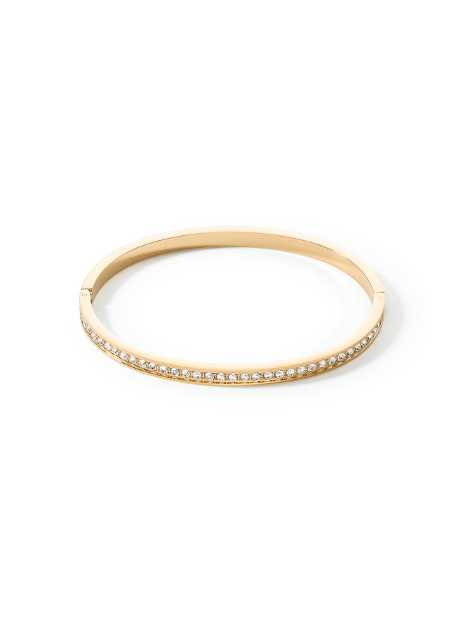 COEUR de LION armband 0127/1816 Crystal/Goud Verguld