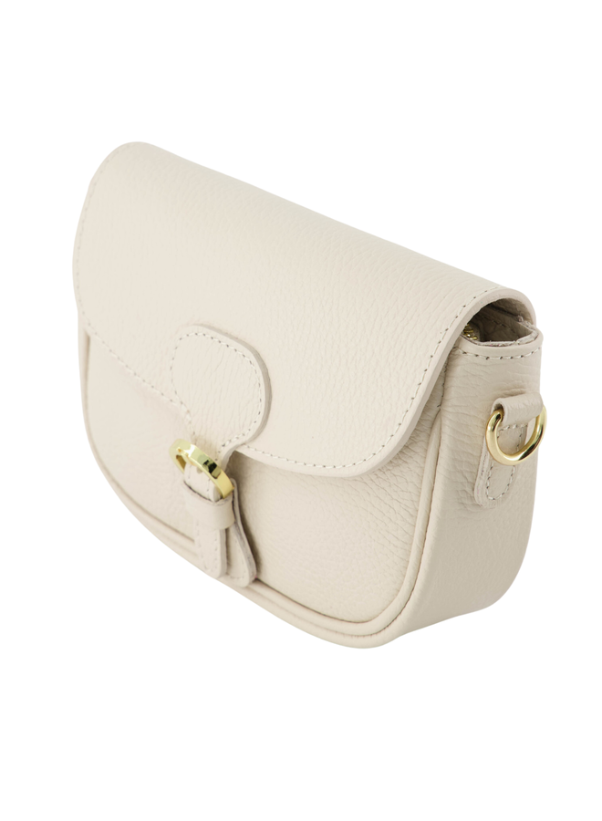 Jewelz tas Bobbie Small Classic Grain Ecru/Goudkleurig