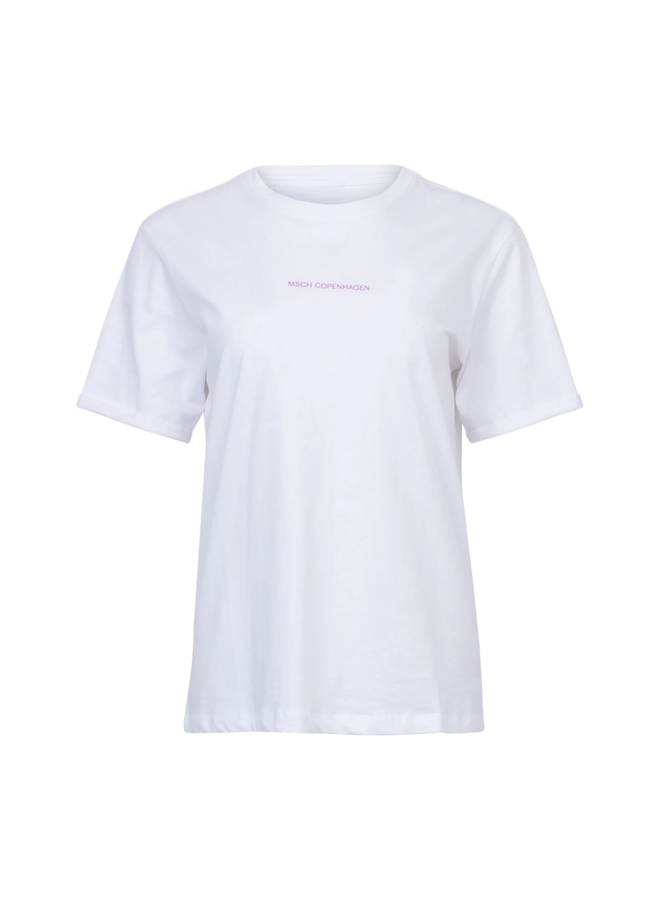 T-shirt Terina Logo White/V. Tulle