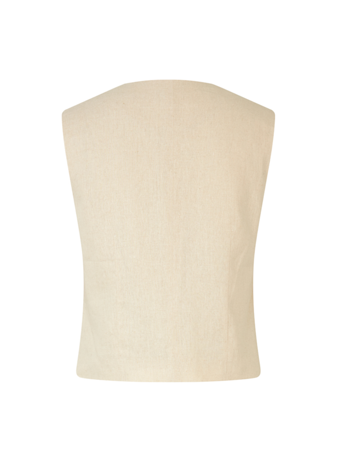 Gilet Flavio-M Natural Linen