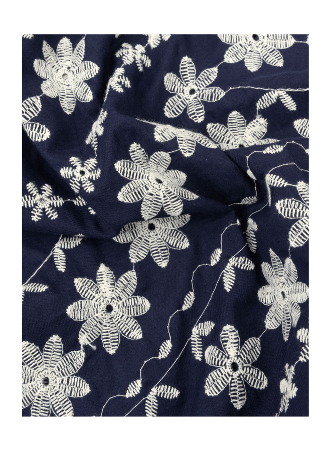 Jurk Sylvie Navy Flower