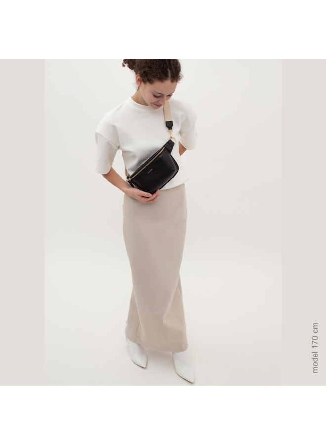 LouLou tas Coco Zwart/Goudkleurig