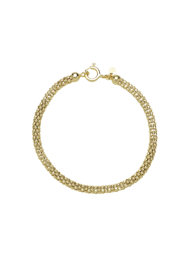 LOTT. armband Snake S Goud Verguld