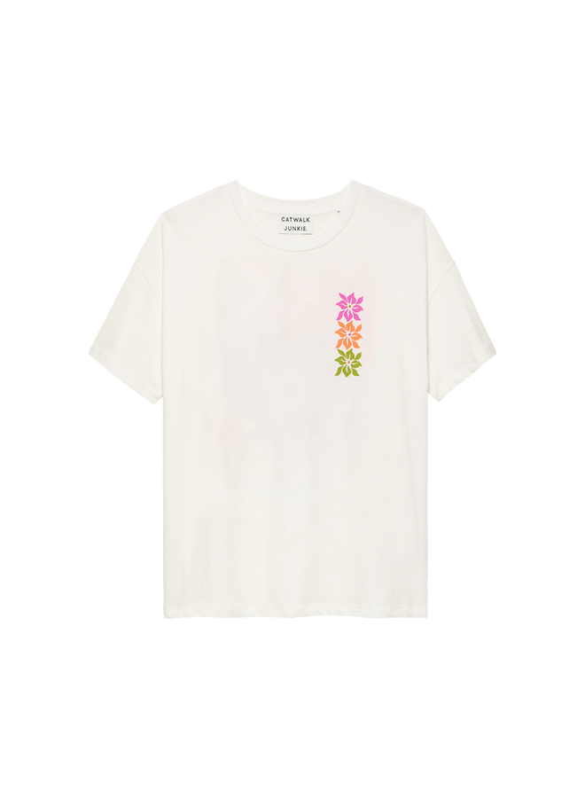 T-shirt Relaxed Paradise Off White