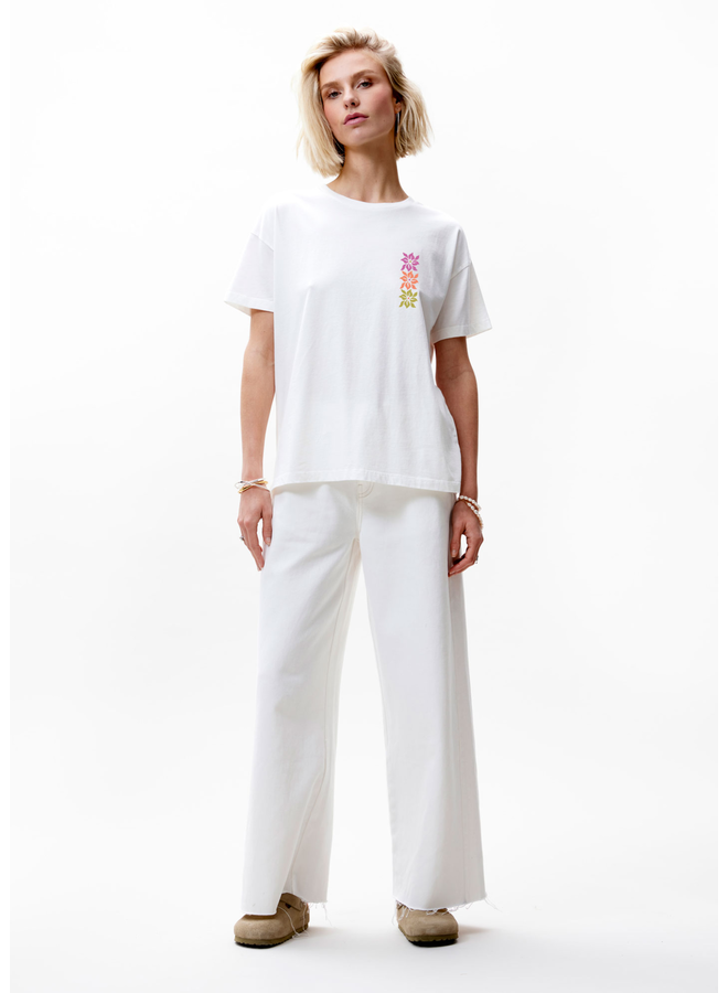 T-shirt Relaxed Paradise Off White