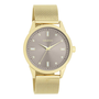 OOZOO Timepieces horloge C11357 Goudkleurig/Taupe