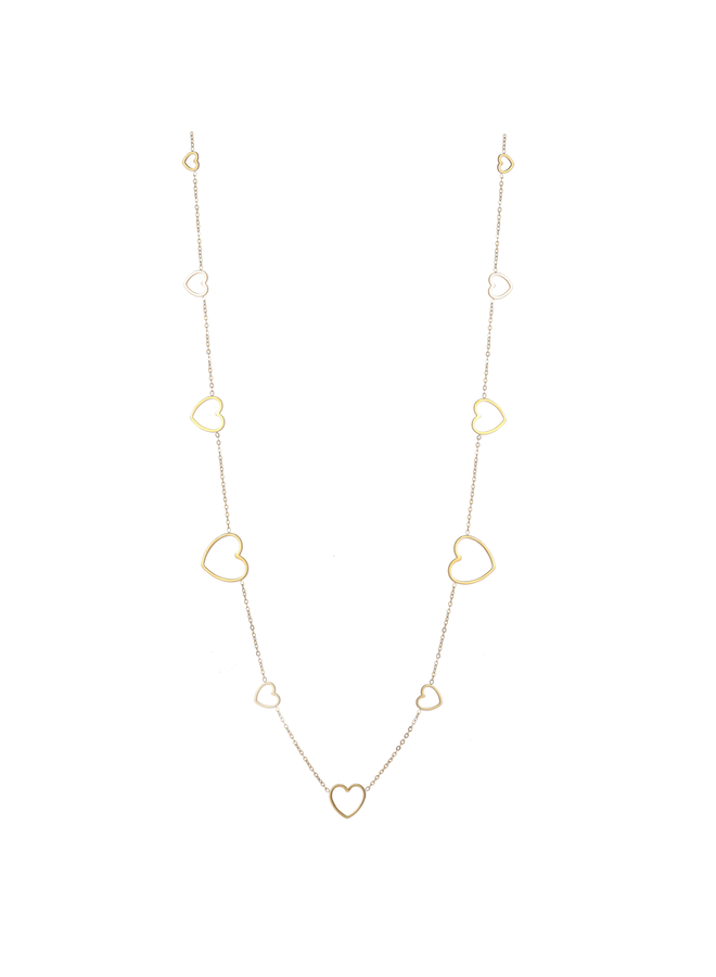 Day & Eve ketting N4708-2 Goudkleurig