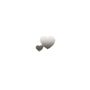 Imotionals hanger Symbool 36 Dubbel Hart Zilver