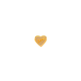 Imotionals hanger Symbool 10 Hart Love Goud Verguld