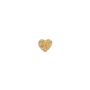Imotionals hanger Symbool 12 Hart Crystal Goud Verguld