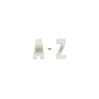 Imotionals hanger Letter A-Z Zilver