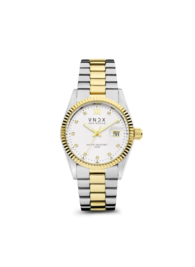 VNDX horloge Dare Devil M MT43006-02 Zilver-/Goudkleurig