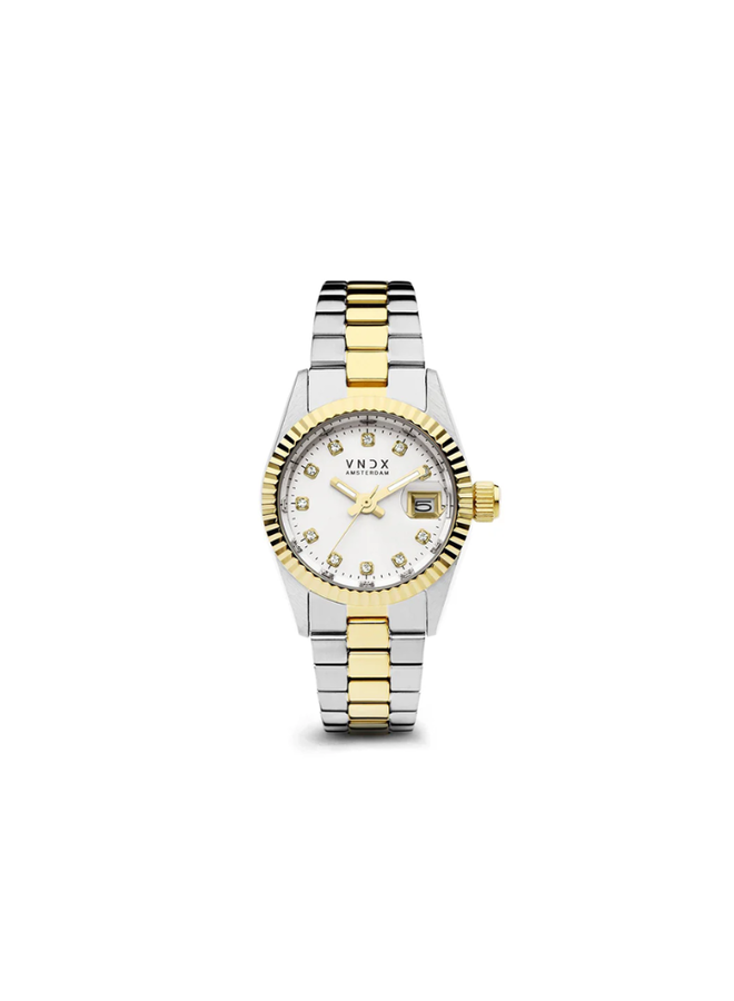 VNDX horloge Dare Devil XS MT43002-02 Zilver-/Goudkleurig