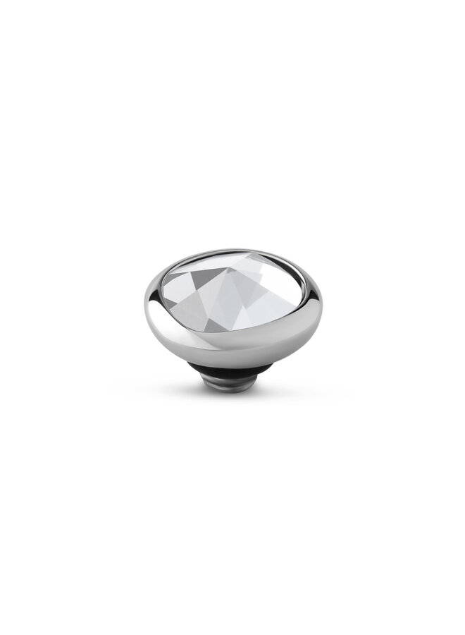 Melano Twisted meddy Cloud CZ Crystal Zilverkleurig