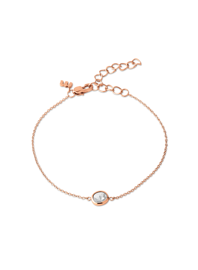 Melano Friends armband Scarlett CZ Crystal Rosékleurig