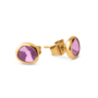 Melano Friends oorbellen Abigail Fuchsia Rosékleurig