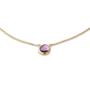 Melano Friends ketting Layla CZ Lavender Goudkleurig