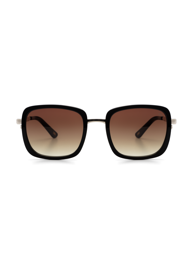 iKKi zonnebril Pearl 23-1 Black/Gradient Brown