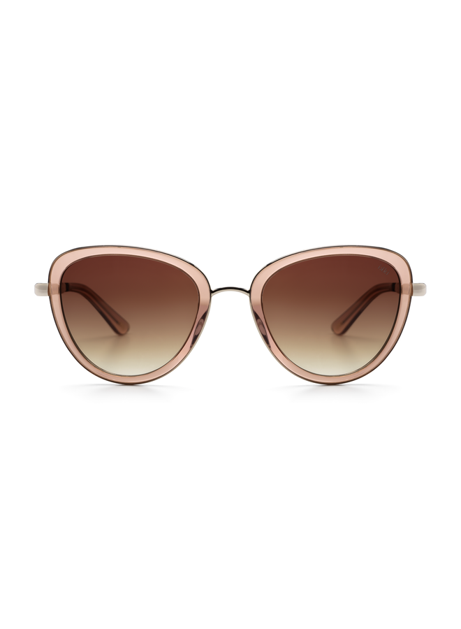 iKKi zonnebril Lois 24-5 Transparent Pink/Gradient Brown