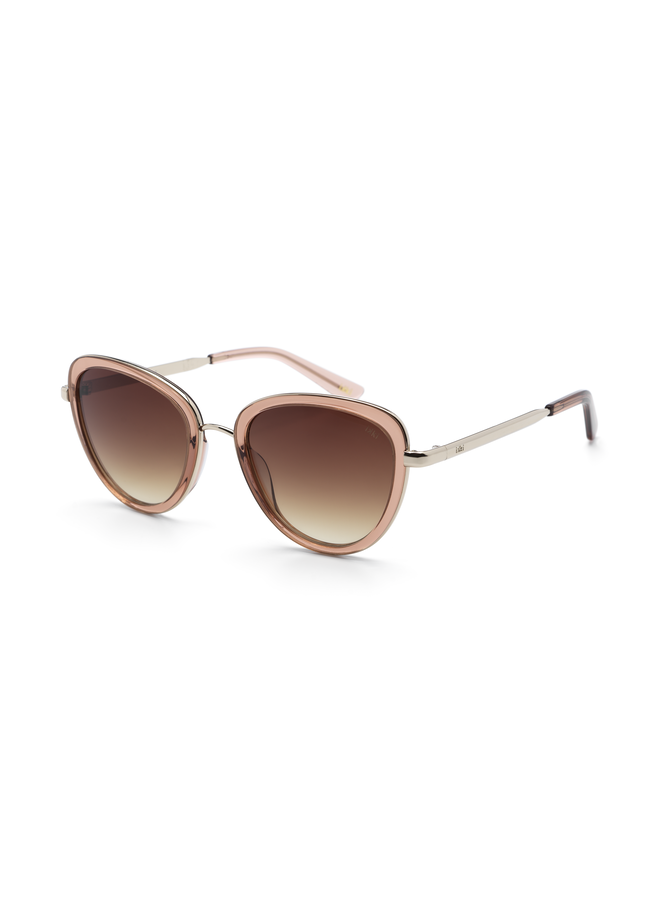 iKKi zonnebril Lois 24-5 Transparent Pink/Gradient Brown