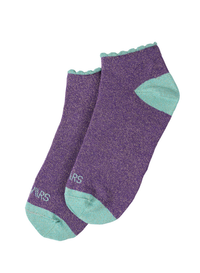 Sokken Lizzy Purple/Aqua Onesize