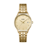 CLUSE horloge Minuit Date Goudkleurig