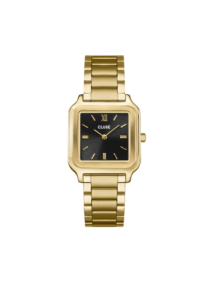 CLUSE horloge Gracieuse Goudkleurig/Zwart