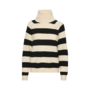 Trui GarbieSZ Rollneck Ice Black Stripe